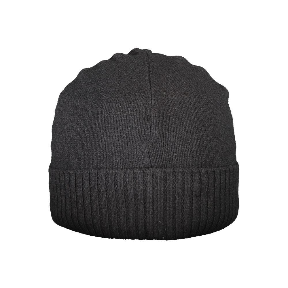 Black Wool Men's Cap