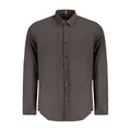 Black Cotton Men's Shirt