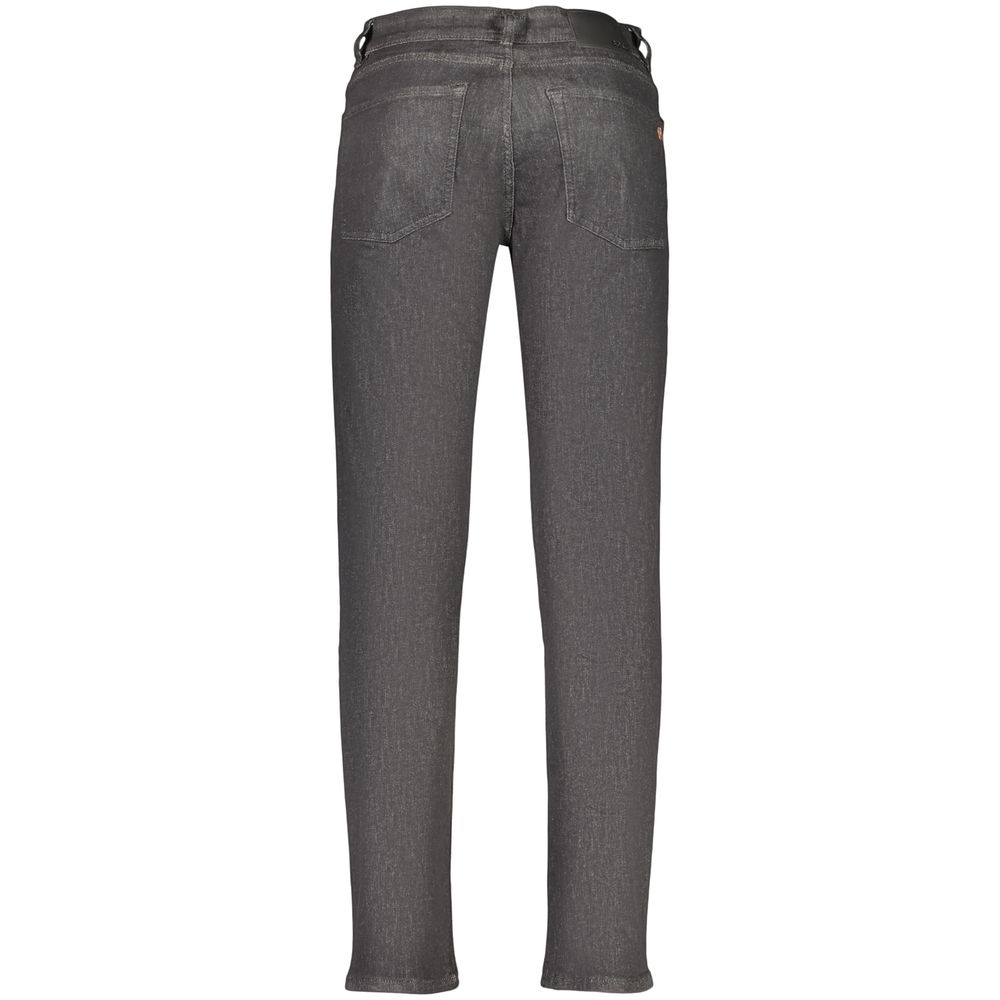 Black Cotton Men's Jeans