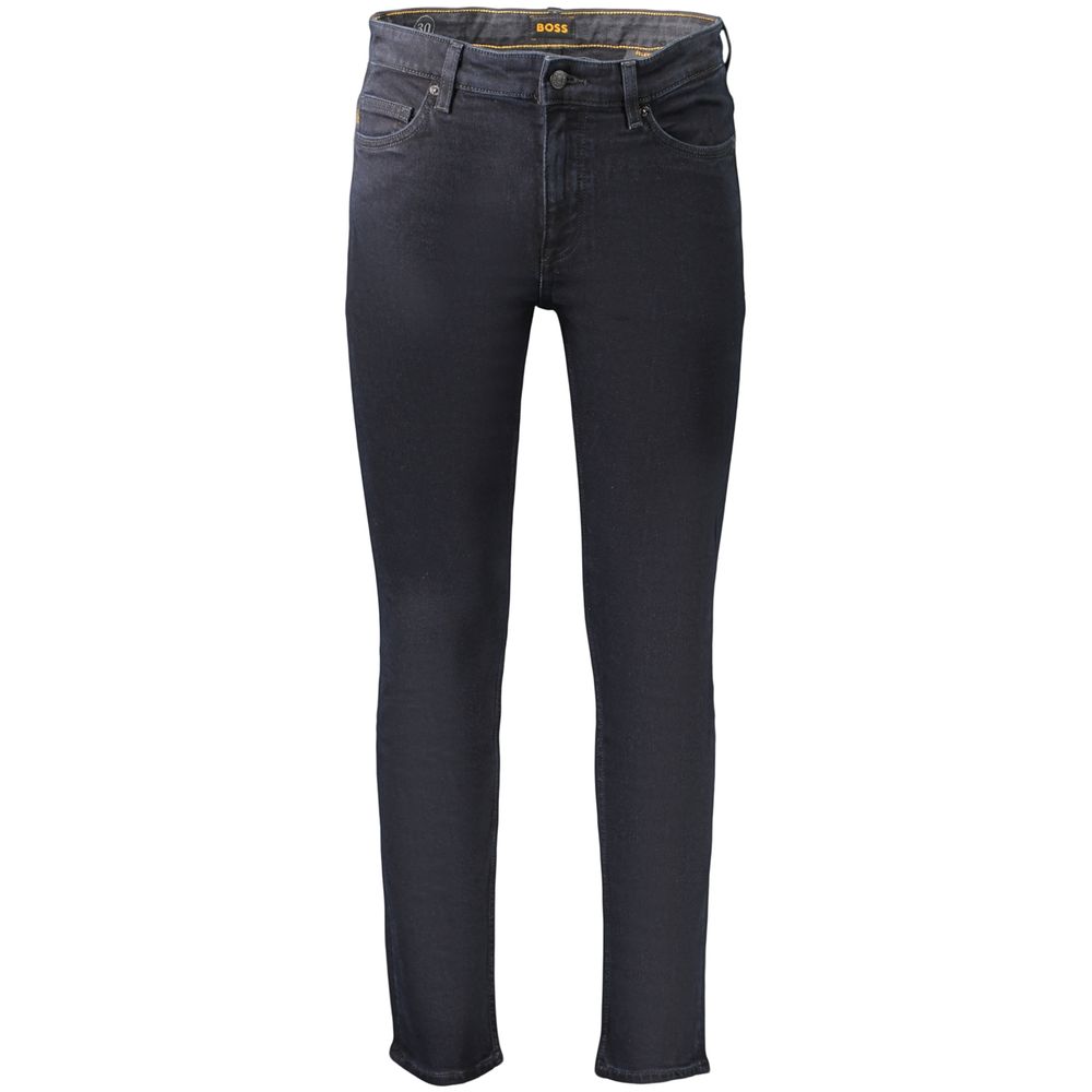 Blue Cotton Men's Jeans
