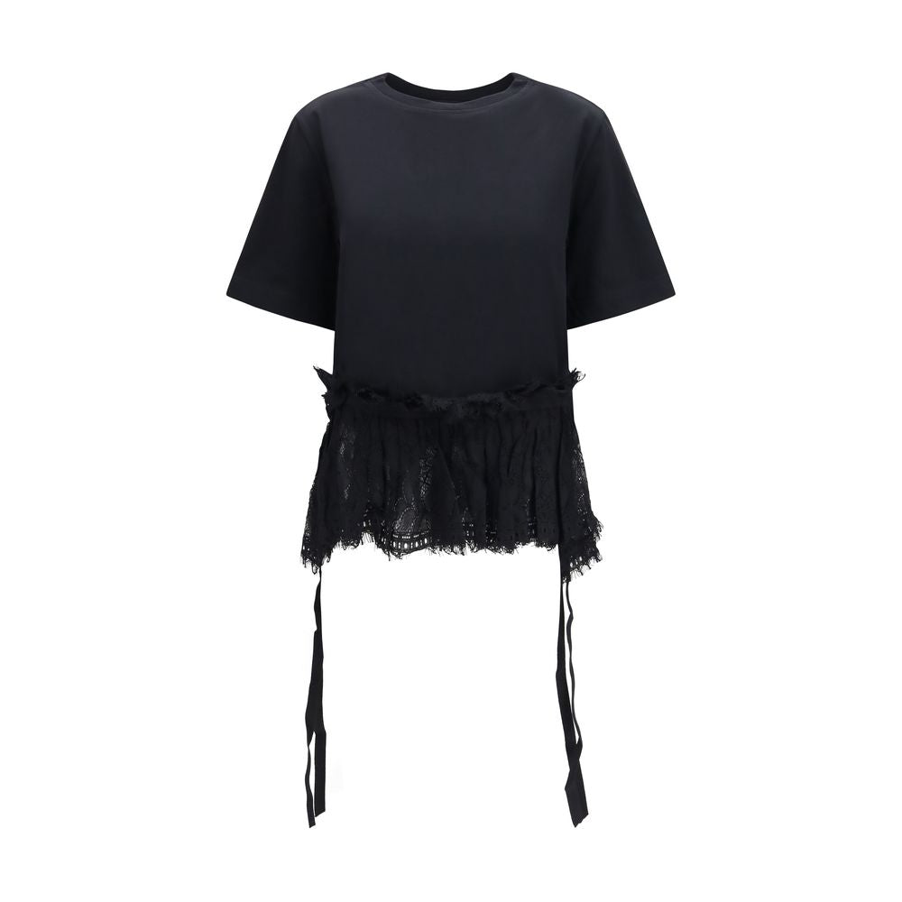 Black Cotton T-Shirt