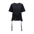Black Cotton T-Shirt