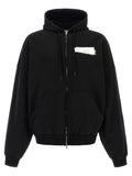 Black Cotton Sweatshirt