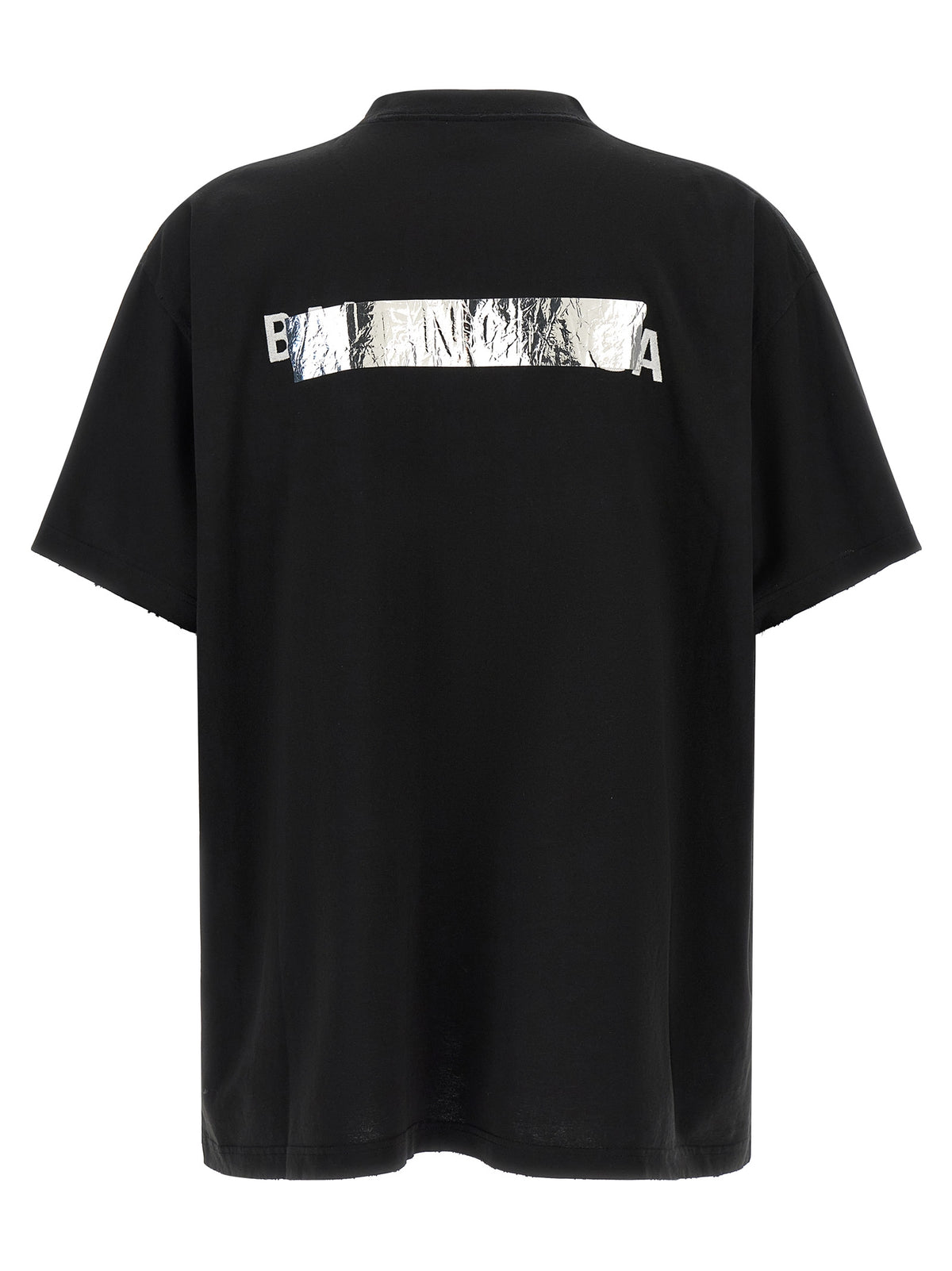 Black Cotton T-Shirt