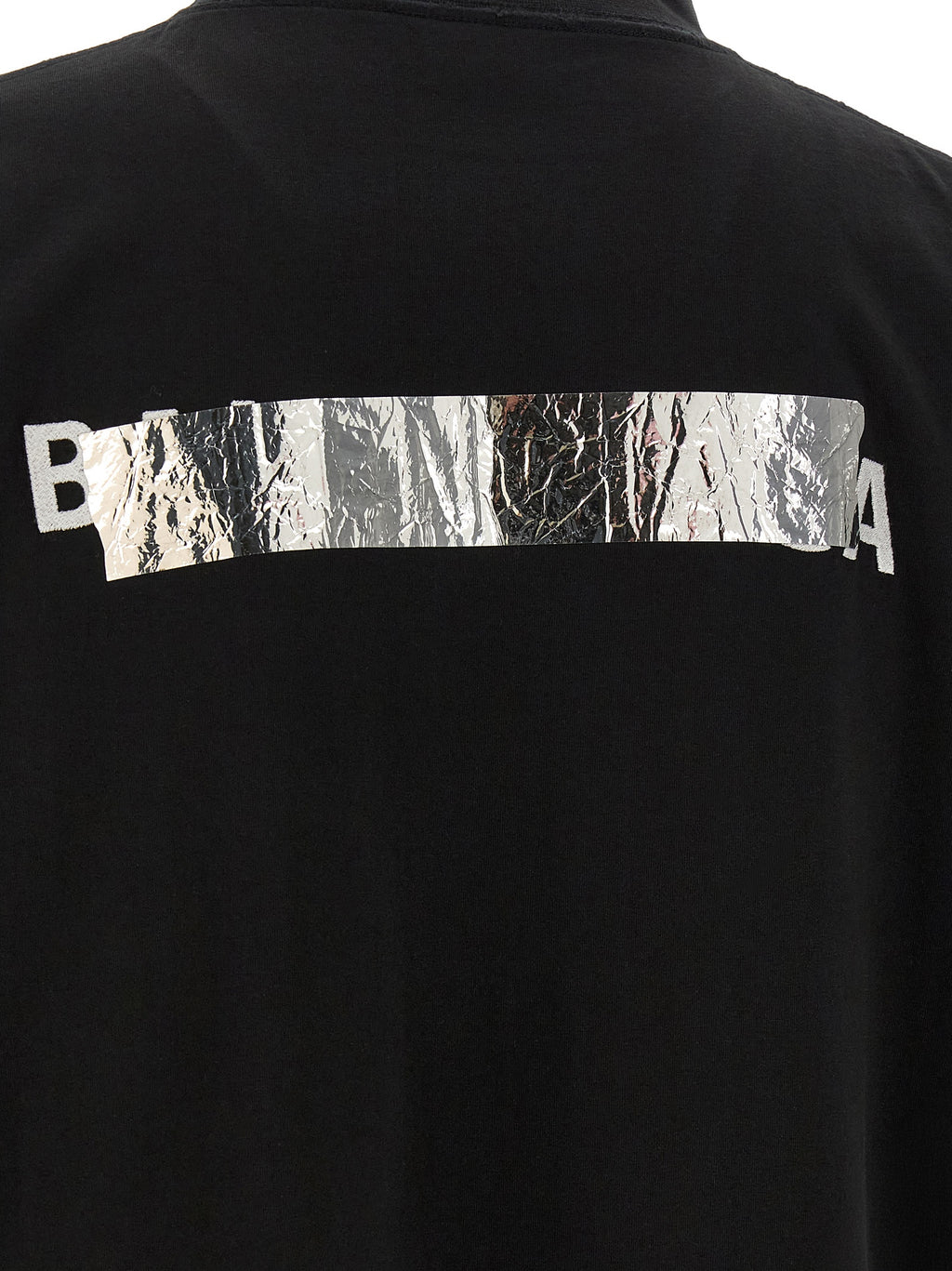Black Cotton T-Shirt