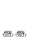 Silver Brass Earrings