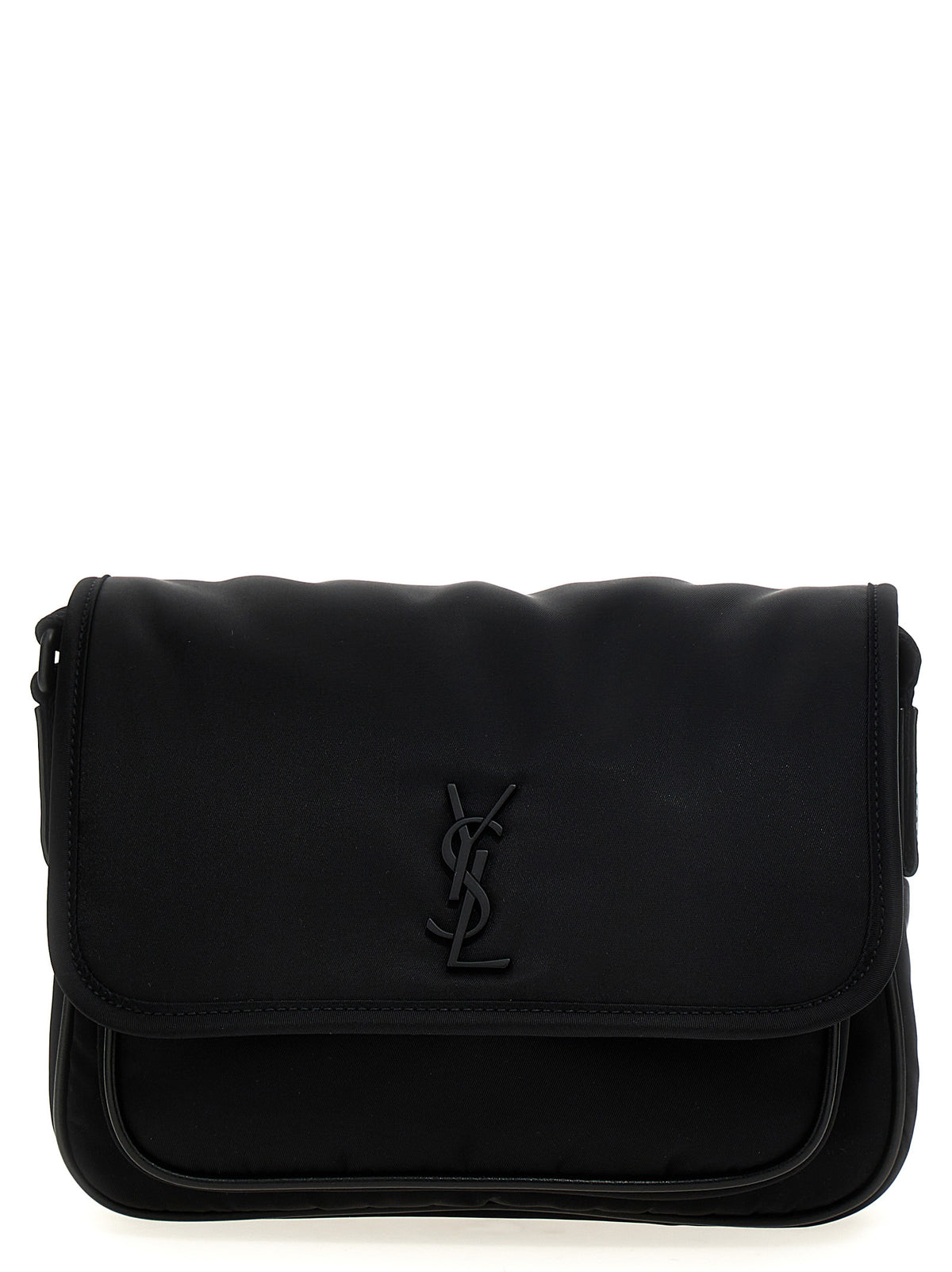 Black Polyamide Crossbody Bag