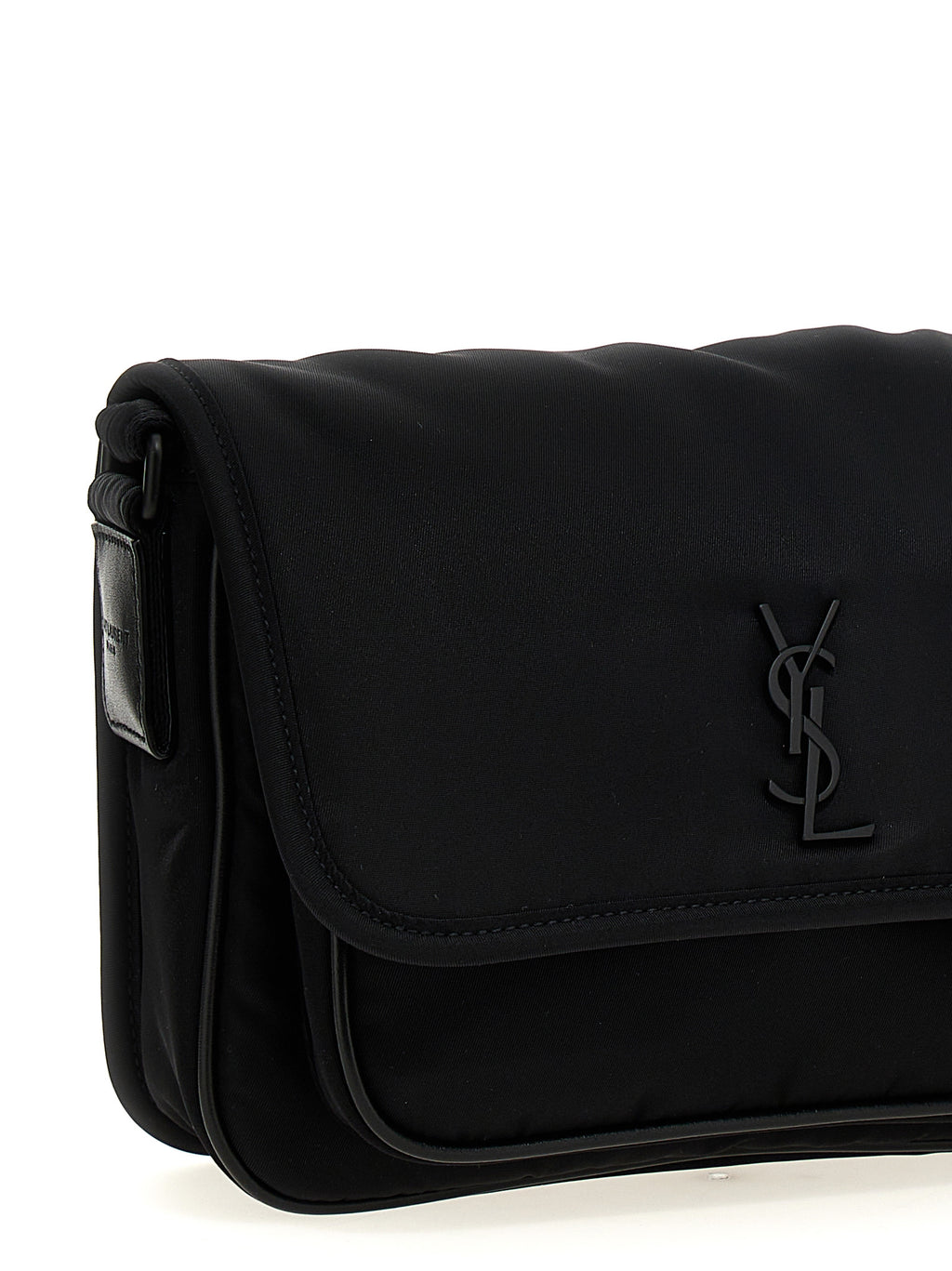 Black Polyamide Crossbody Bag