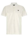 White Cotton Polo Shirt
