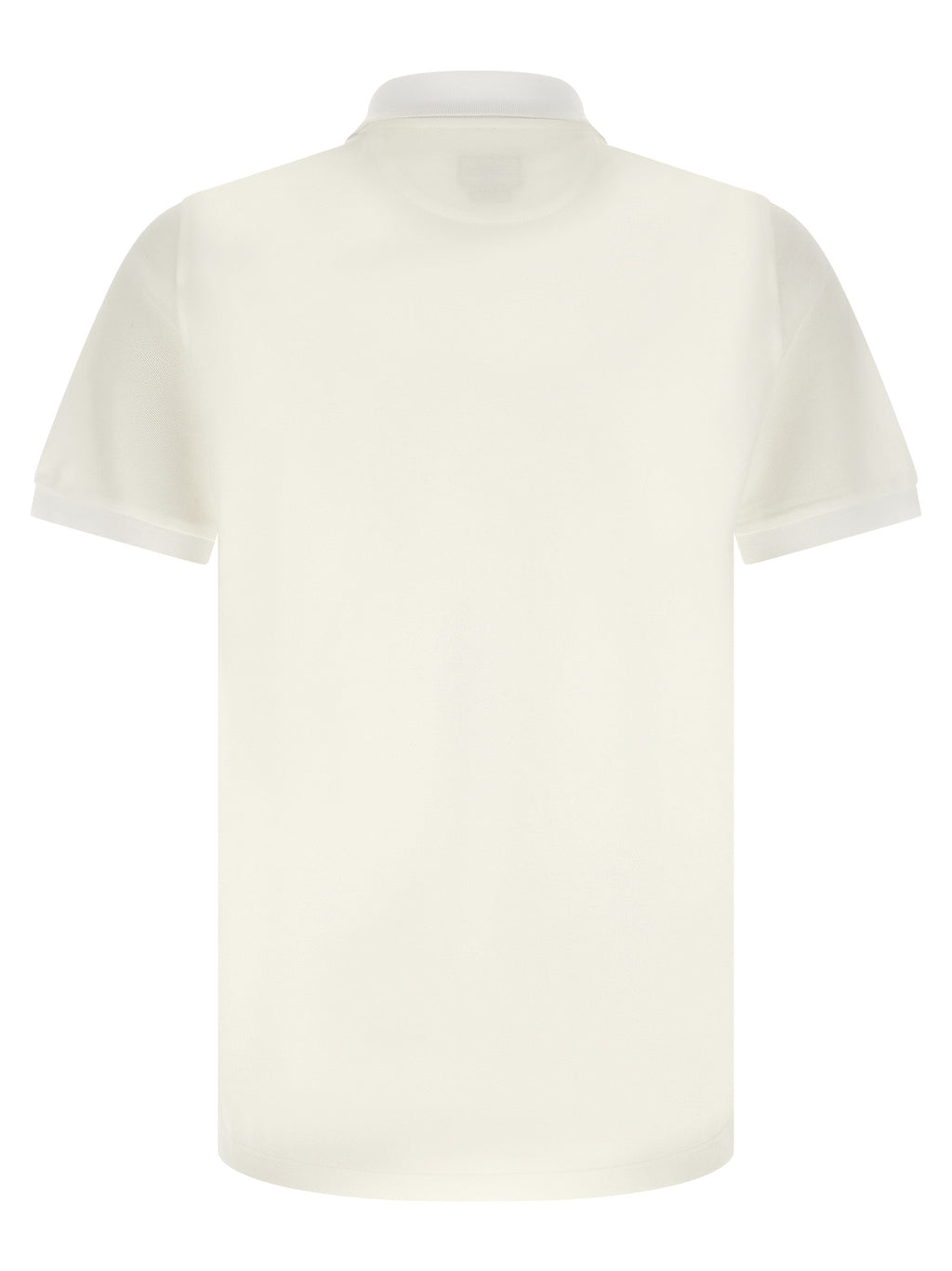 White Cotton Polo Shirt