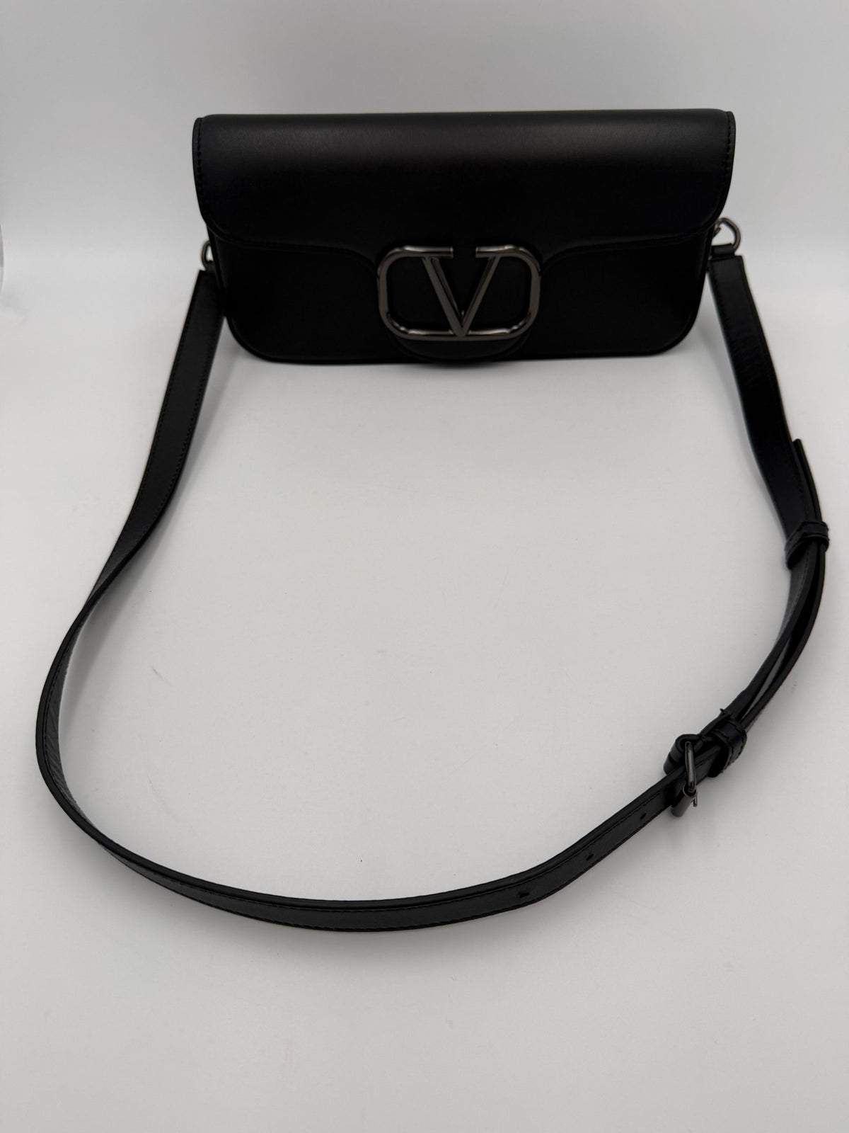 Bicolor Leather Handbag