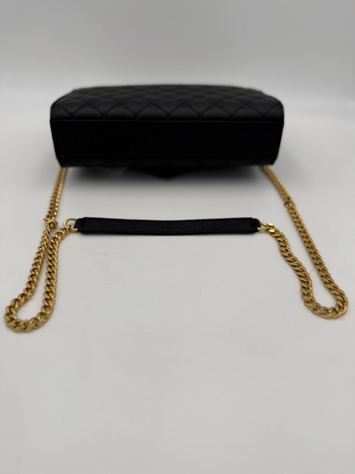 Bicolor Leather Handbag