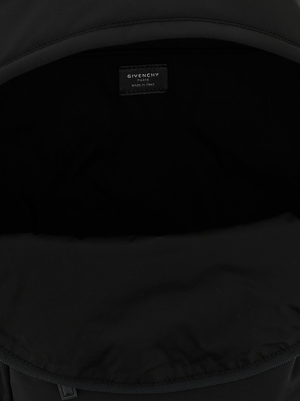 Black Polyamide Backpack