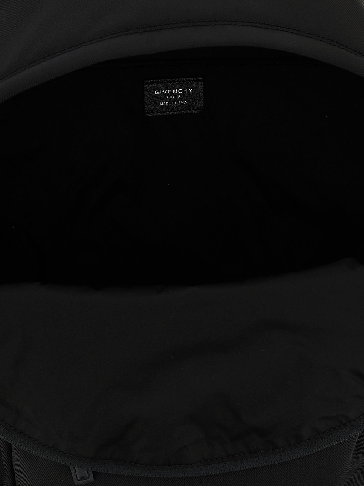 Black Polyamide Backpack