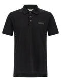 Black Cotton Polo Shirt