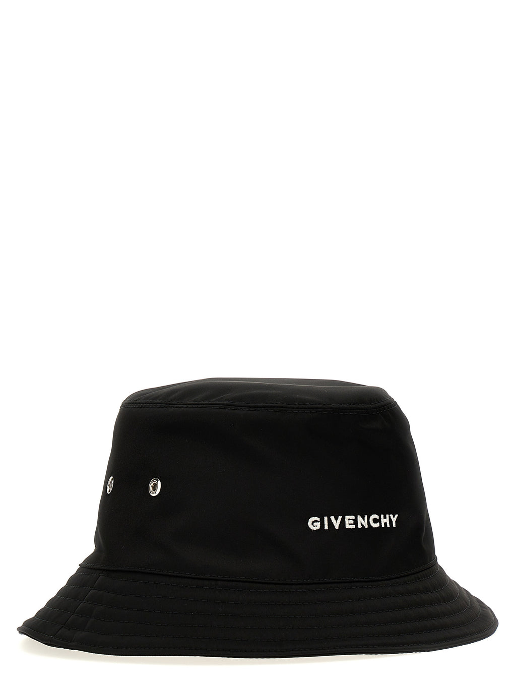 Black Polyamide Bucket Hat