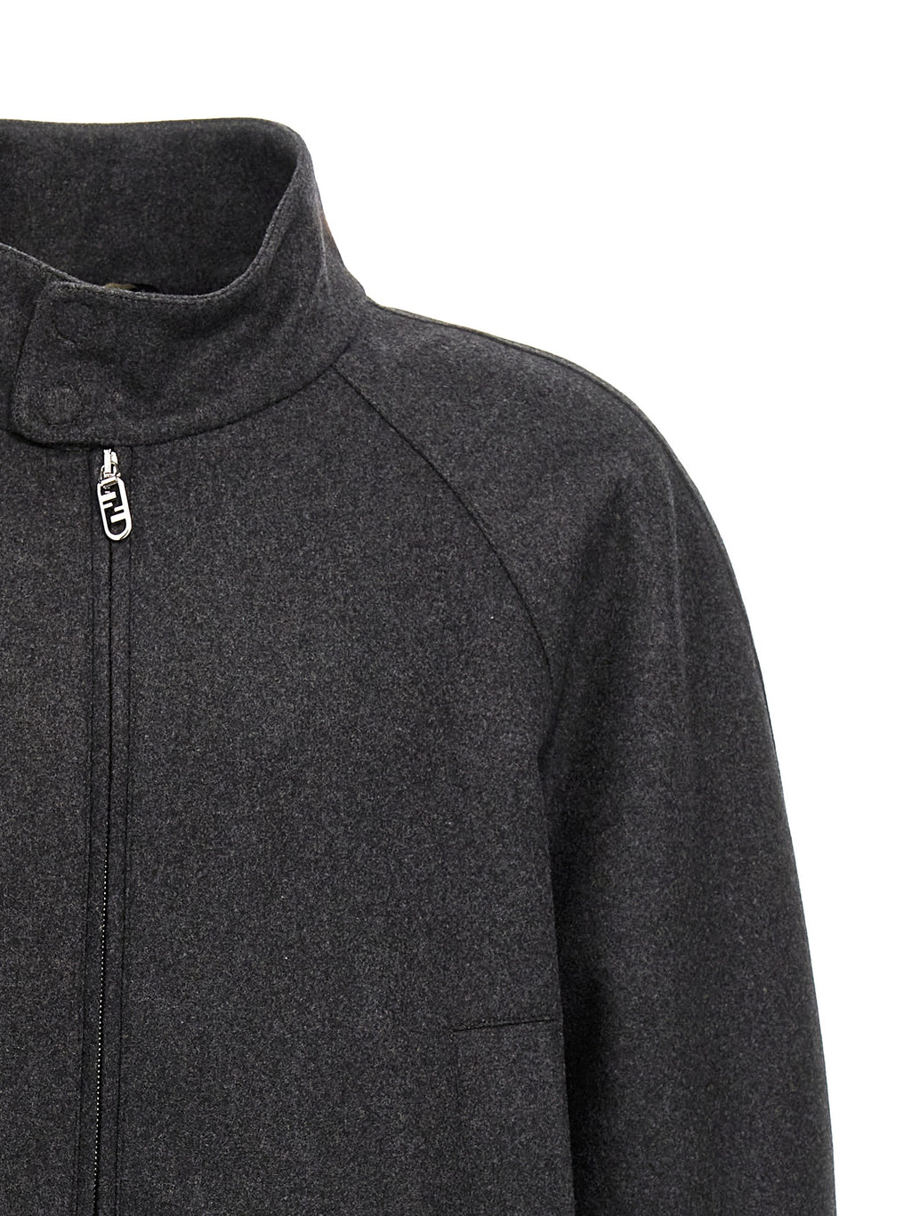 Gray Cashmere Jacket