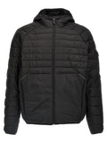 Black Polyester Shell Jacket
