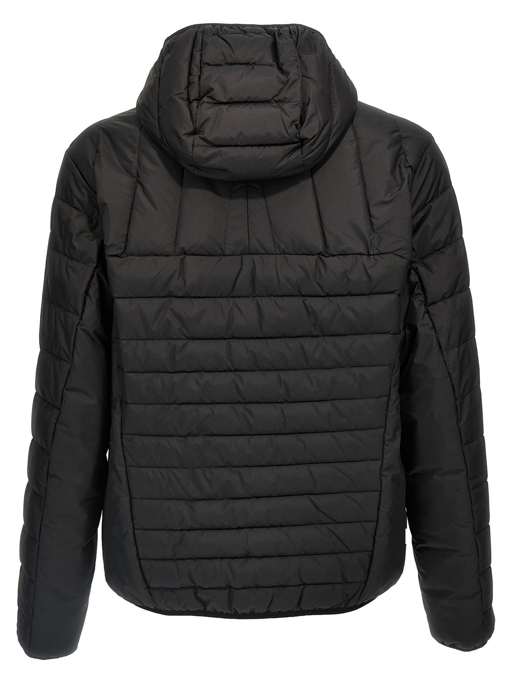 Black Polyester Shell Jacket