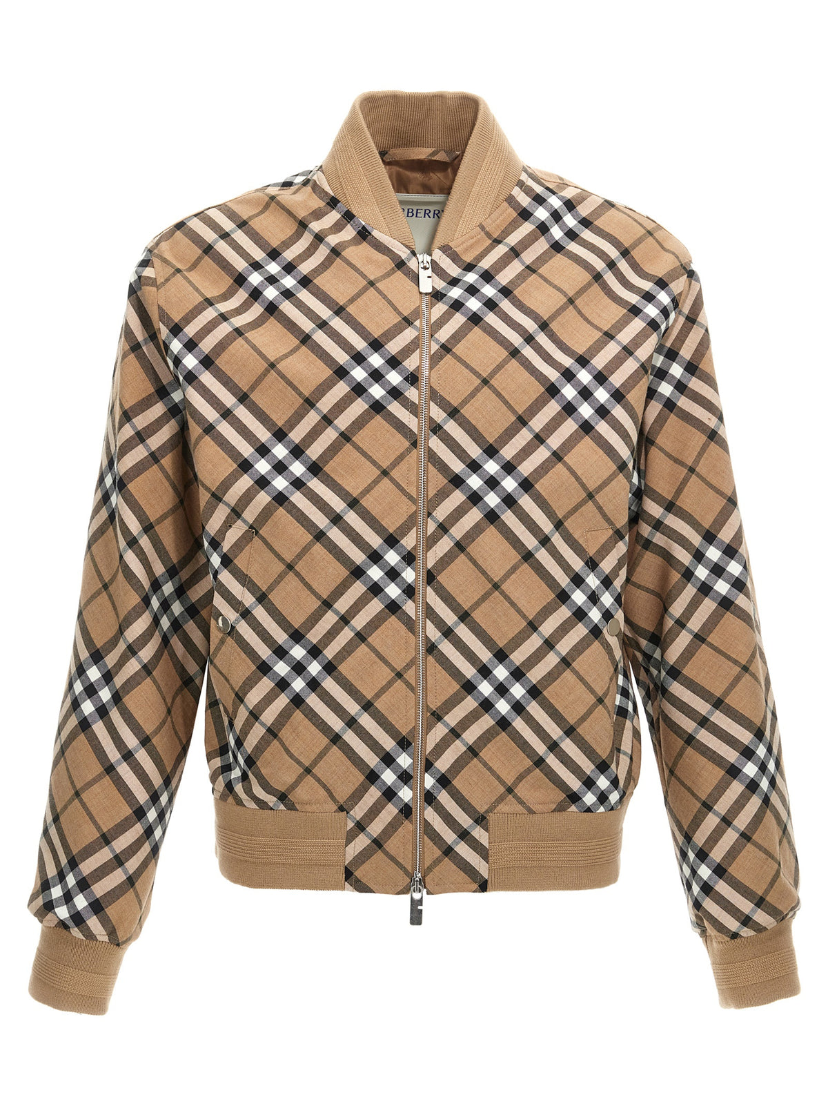 Multicolor Polyester Bomber