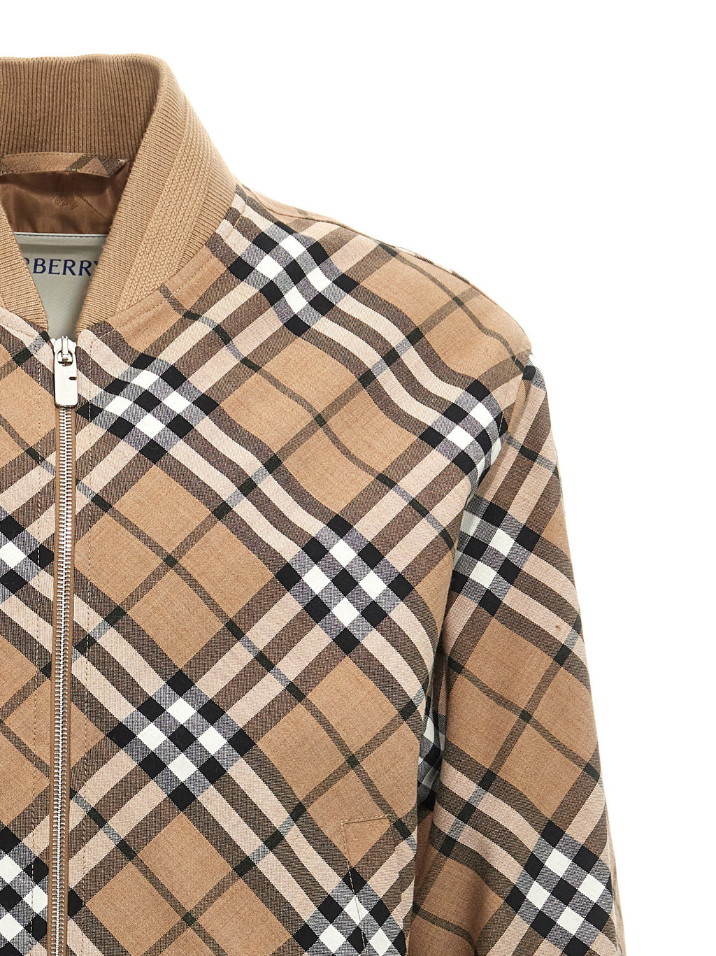 Multicolor Polyester Bomber