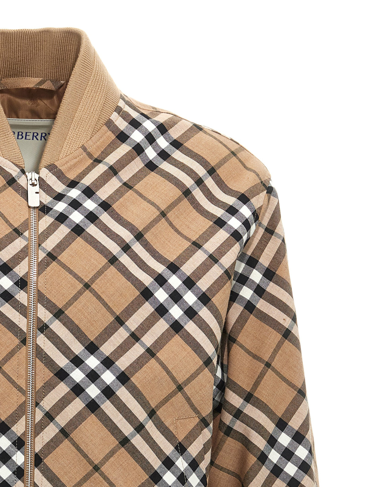 Multicolor Polyester Bomber