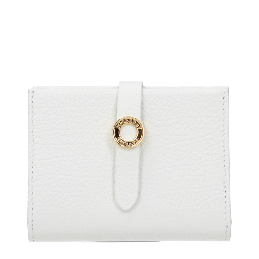 White Leather Wallet
