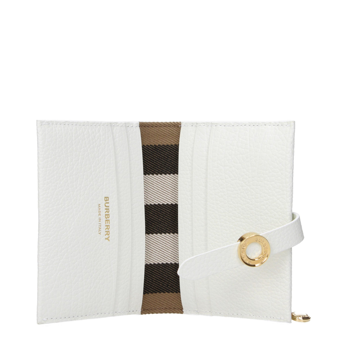 White Leather Wallet