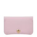 Pink Leather Cardholder