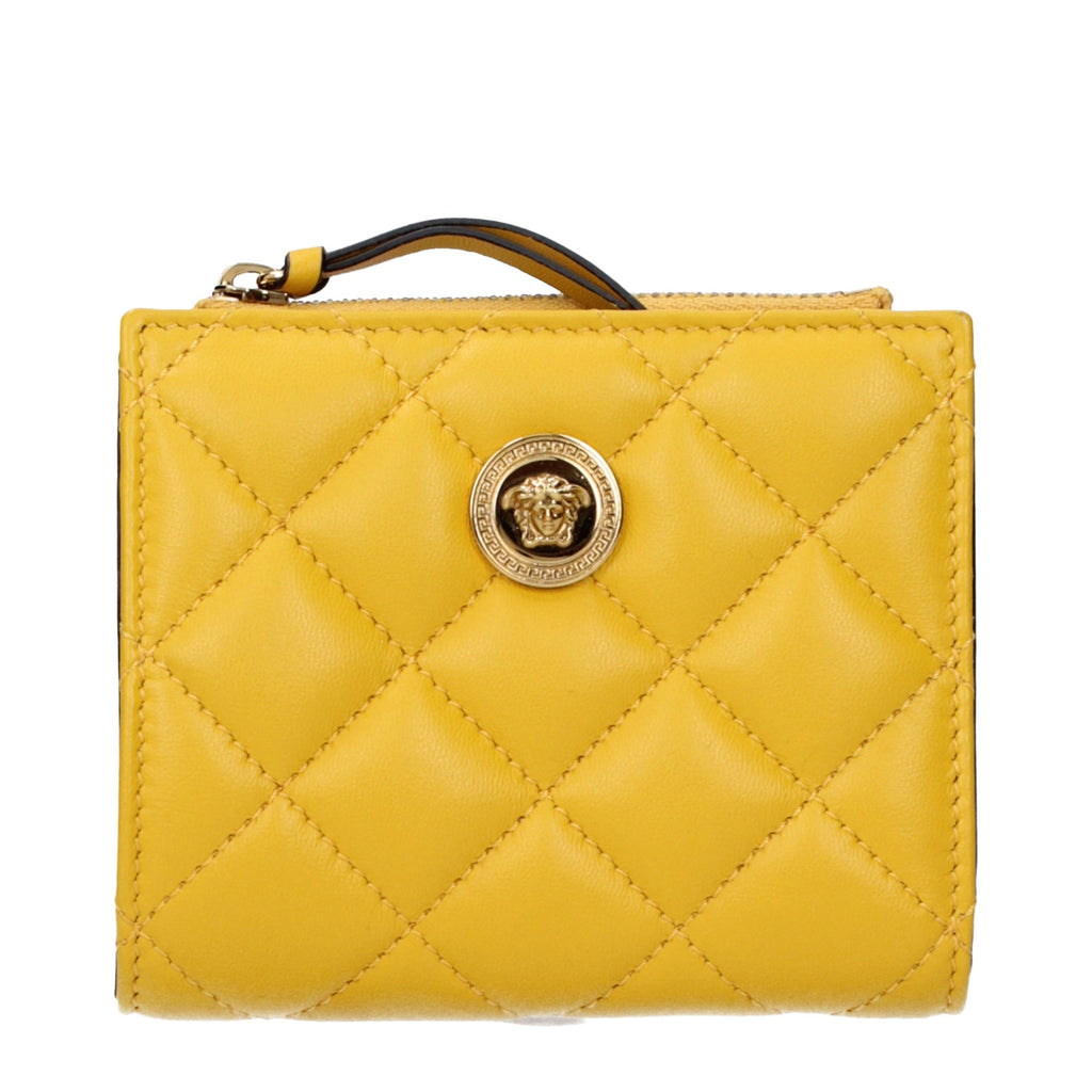 Yellow Leather Wallet