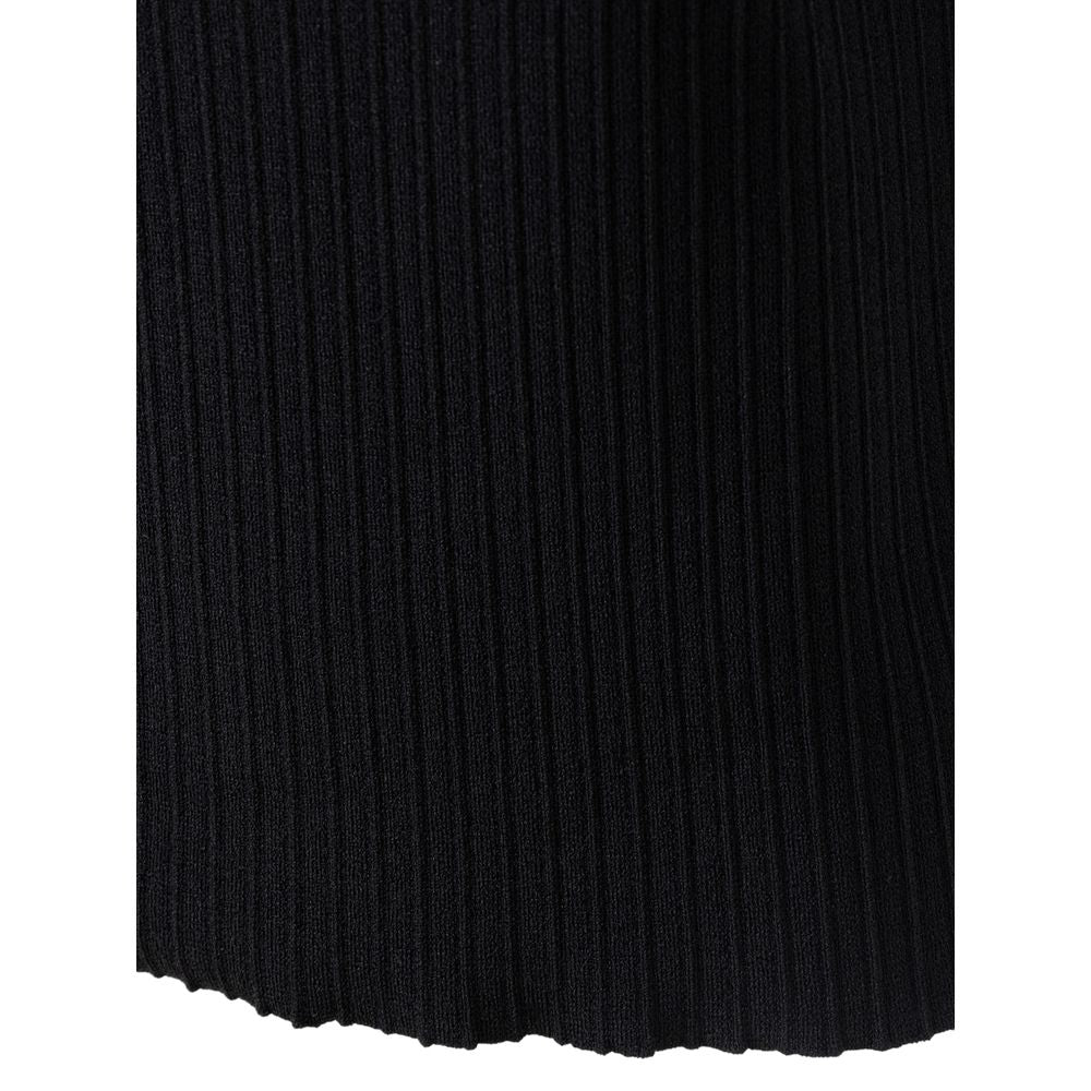 Black Silk T-Shirt