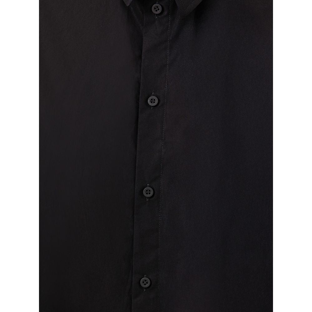 Black Cotton Long Dress