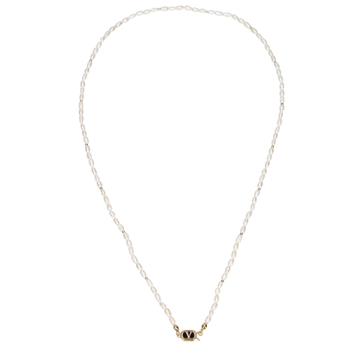 White Metal Necklace