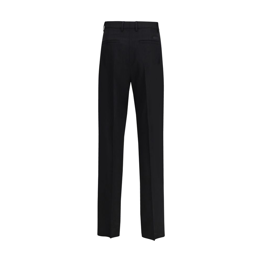 Black Wool Oves Aries Dress Pants